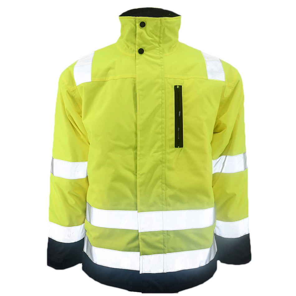 SMASYS Unisex Construction Safety Reflective Winter Jacket