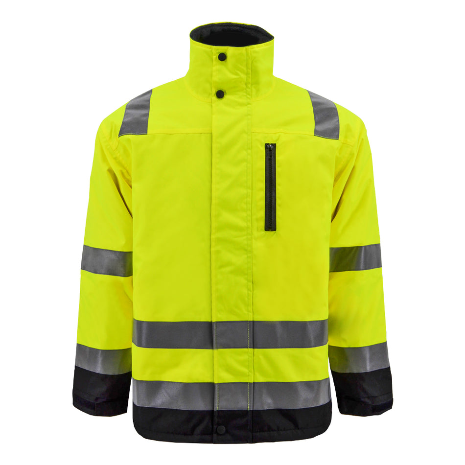 SMASYS Unisex Construction Safety Reflective Winter Jacket